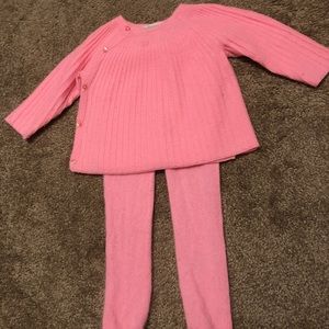 Baby girl cashmere set